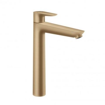 Baterie inalta de lavoar Hansgrohe Talis E Bronz satinat