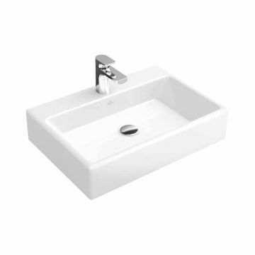 Lavoar pe blat Villeroy &amp; Boch Memento 50 cm Alb