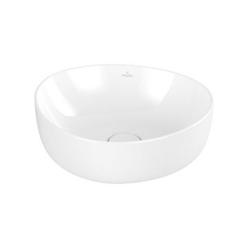 Lavoar pe blat, Villeroy & boch, Antao, asimetric, 40 cm, alb