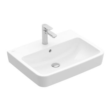 Lavoar suspendat, Villeroy & Boch, O.Novo, dreptunghiular, 55 cm, alb