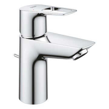 Baterie lavoar Grohe Start Loop, monocomanda, alama, argintiu, cartus ceramic 28 mm