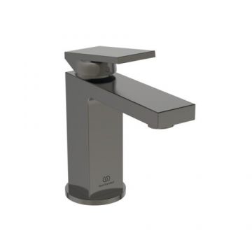 Baterie lavoar Ideal Standard Extra, magnetic grey, cu ventil - Culoare Gri metalic