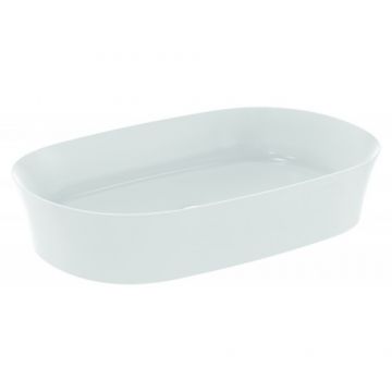 Lavoar pe blat Ideal Standard Ipalyss 60x38 cm, oval, fara preaplin - Dimensiune 60x38 cm