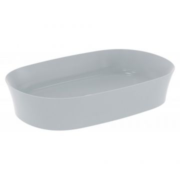 Lavoar pe blat Ideal Standard Ipalyss 60x38 cm, oval, fara preaplin - Dimensiune 60x38 cm