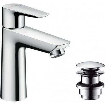 Baterie lavoar Hansgrohe Talis E 100, cu ventil - Culoare Crom