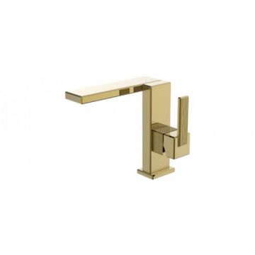 Baterie lavoar Wellis Aurum, auriu - Culoare Gold