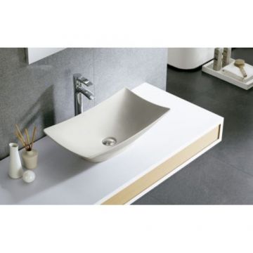 Lavoar Bathco New Magdalena B Cru, 57X32,5X16 cm - Dimensiune 57 cm