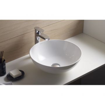 Lavoar Bathco Sicilia Cru, 40 cm - Dimensiune 40 cm