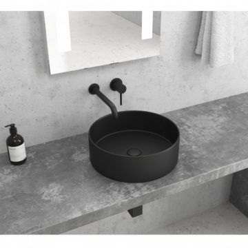 Lavoar Karag Art Basin MB LT, 35.5 cm negru - Dimensiune 35,5cm