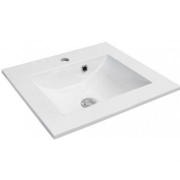 Lavoar Oristo Silver Marmura, 50 cm - Dimensiune 50 cm