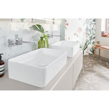 Lavoar pe blat Villeroy & Boch Collaro dreptunghiular, 56x36 cm - Dimensiune 56x36 cm