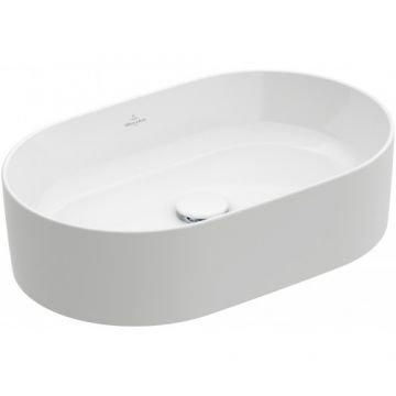 Lavoar pe blat Villeroy & Boch Collaro oval, 56x36 cm - Dimensiune 56x36 cm