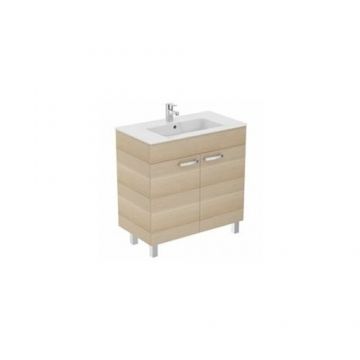 Mobilier De Baie Tempo 80 Stativ Stejar Nisipiu - Ideal Standard - Dimensiune 80 cm