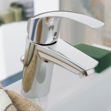 Baterie lavoar Grohe Eurosmart S-Size cu ventil - Culoare Crom