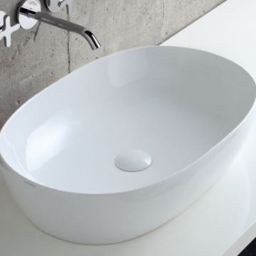 Lavoar Azzurra Elegance Circle, 60x40 cm - Dimensiune 60cm