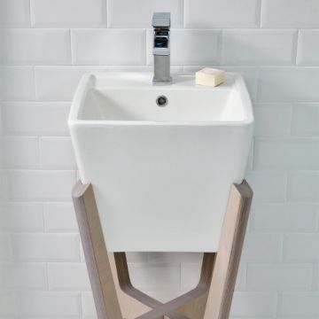 Lavoar Bathco Genova 42x42x35 cm - Dimensiune 42 cm