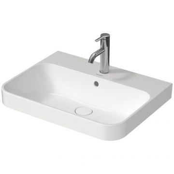 Lavoar Duravit Happy D.2 Plus 60x46cm  montare pe mobilier  Alb