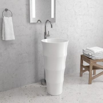 Lavoar freestanding Karag Louvre G-309, 42x42x83 cm - Dimensiune 42 cm