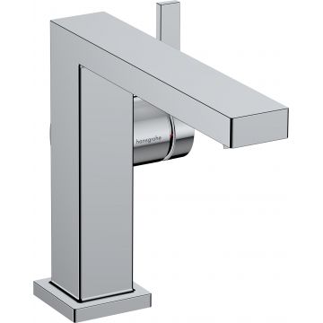 Baterie lavoar Hansgrohe Tecturis E 110 Fine  CoolStart  ventil click-clack  crom