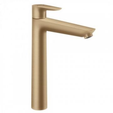 Baterie inalta lavoar Hansgrohe Talis E 240, bronz periat - Culoare bronz