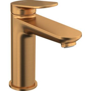 Baterie lavoar Duravit Wave M  fara ventil  bronz periat