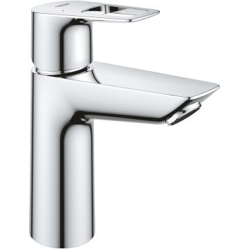 Baterie lavoar Grohe BauLoop M  ventil click-clack  crom