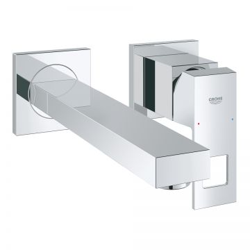 Baterie lavoar Grohe Eurocube M din 2 elemente de perete crom