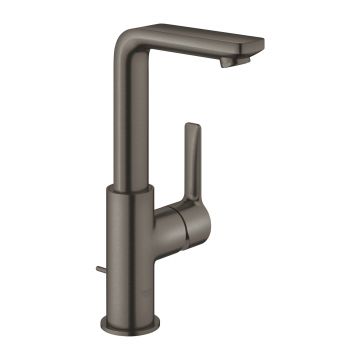 Baterie lavoar Grohe Lineare L ventil pop-up brushed hard graphite