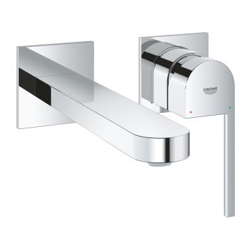 Baterie lavoar Grohe Plus din 2 elemente  de perete  crom