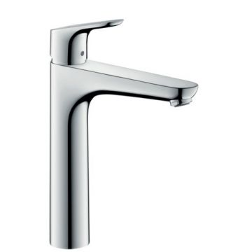 Baterie lavoar Hansgrohe Focus 190 pentru lavoar tip bol  fara ventil  crom