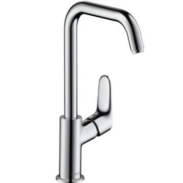 Baterie lavoar Hansgrohe Focus 240  ventil pop-up  crom