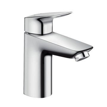 Baterie lavoar Hansgrohe Logis 100  ventil click-clack  crom