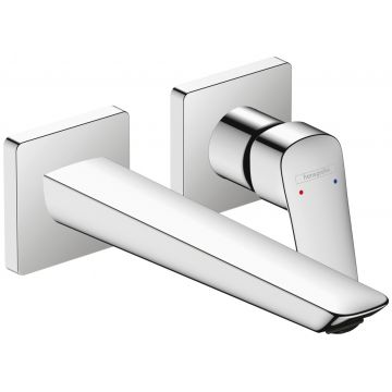 Baterie lavoar Hansgrohe Logis Fine cu pipa 205mm  montaj incastrat  necesita corp ingropat