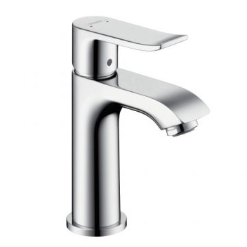 Baterie lavoar Hansgrohe Metris 100  ventil pop-up  crom