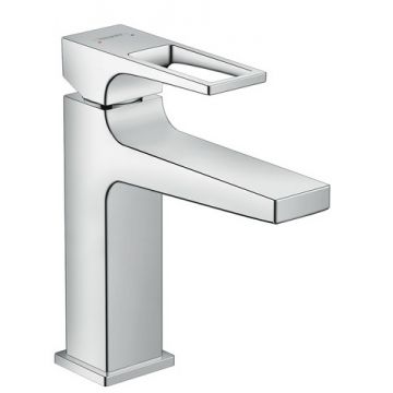 Baterie lavoar Hansgrohe Metropol 110  ventil push-open cu levier decupat