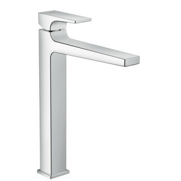 Baterie lavoar Hansgrohe Metropol 260 ventil push-open pentru lavoar tip bol crom