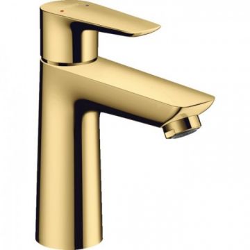 Baterie lavoar Hansgrohe Talis E 110, auriu, cu ventil - Culoare Auriu