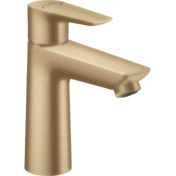 Baterie lavoar Hansgrohe Talis E 110  ventil pop-up  bronz periat