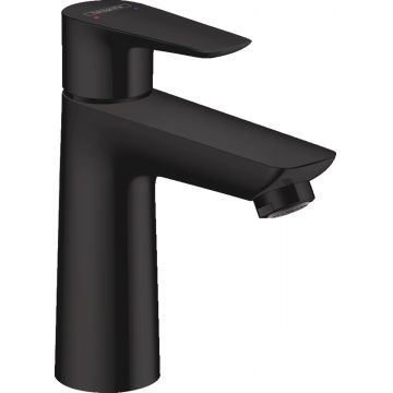 Baterie lavoar Hansgrohe Talis E 110  ventil pop-up  negru mat