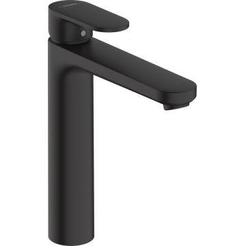 Baterie lavoar Hansgrohe Vernis Blend 190  ventil pop-up  pentru lavoar tip bol  negru mat