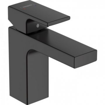 Baterie lavoar Hansgrohe Vernis Shape 100 cu ventil Pop-Up - Culoare Negru