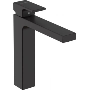 Baterie lavoar Hansgrohe Vernis Shape 190  pentru lavoar tip bol  negru mat