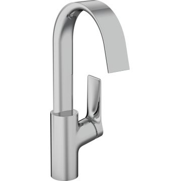 Baterie lavoar Hansgrohe Vivenis 210 cu pipa rotativa  ventil pop-up  crom