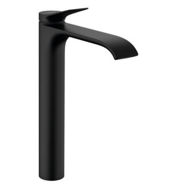 Baterie lavoar Hansgrohe Vivenis 250 pentru lavoare tip bol negru mat