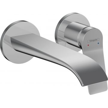 Baterie lavoar Hansgrohe Vivenis cu pipa 192mm  montaj incastrat  necesita corp ingropat  crom