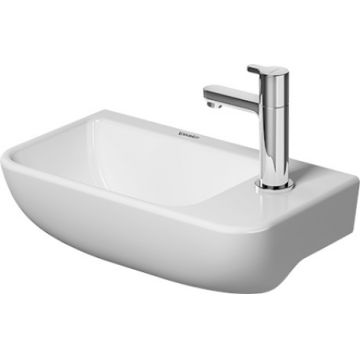 Lavoar asimetric Duravit ME by Starck 40x22cm  fara preaplin  orientare dreapta