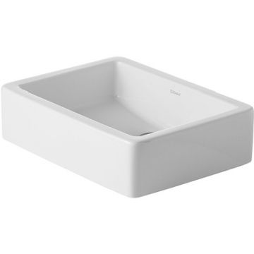 Lavoar Duravit Vero 50x38cm  fara orificiu baterie  fara preaplin  montare pe blat