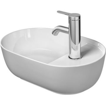 Lavoar tip bol Duravit Luv 42x27cm  fara preaplin  montare pe blat