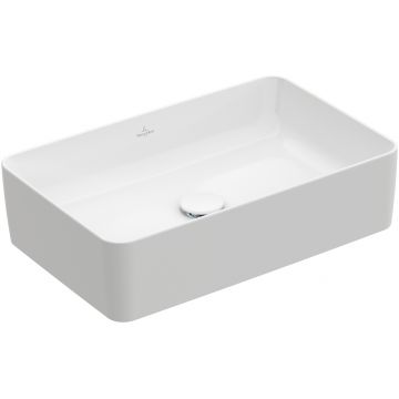 Lavoar tip bol Villeroy & Boch Collaro 56x36cm  fara orificiu baterie  fara preaplin  alb