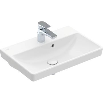 Lavoar Villeroy & Boch Avento Compact 55x37cm  cu preaplin  alb Alpin